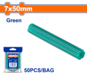 Taco Plastico 7X50Mm 50Pc Wadfow Wxta933