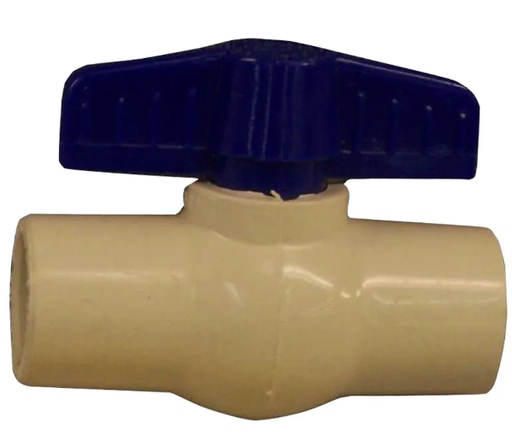 [144165] Valvula De Balin 1/2" Pvc Sin Rosca Wadfow Vv1822