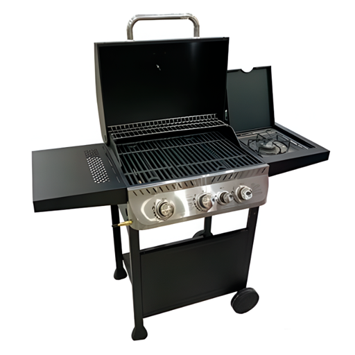[136817] Asador de gas 3 quemadores decakila kmgs027m