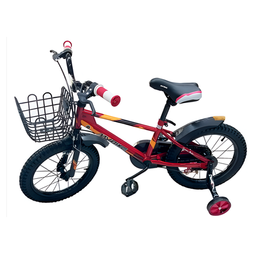[129165] Bicicleta 16 bmx para niño 1v maximus con guardafango rojo/negro armable
