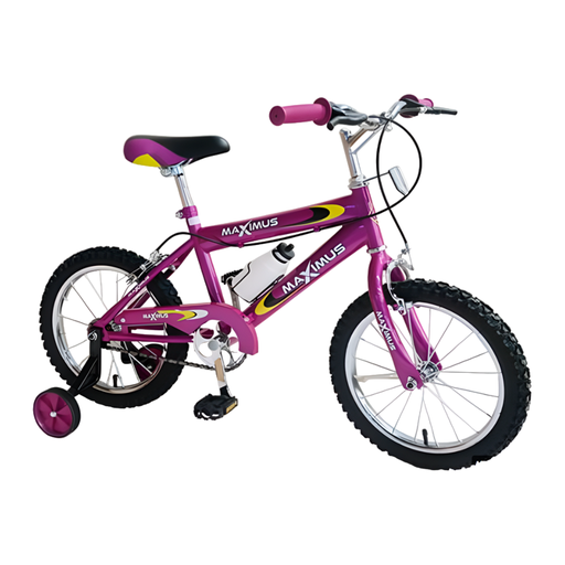 [132627] Bicicleta 16 mtb para  niña 1v maximus morado armable