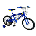 Bicicleta 16 mtb para niño 1v maximus azul armable