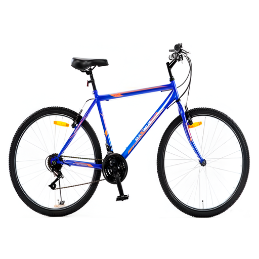 [72411] Bicileta 26 mtb 21v acero tubo recto verde armable