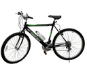 Bicicleta 26 mtb 21v con suspencion delantera verde/negro armale