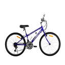 Bicicleta 26 mtb 21v tubo de abasto cromado maximus gris/azul armable