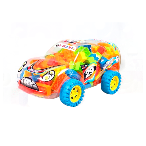 [84140] Juguete Para Armar 130Pc Forma De Carro 1-19141-81002