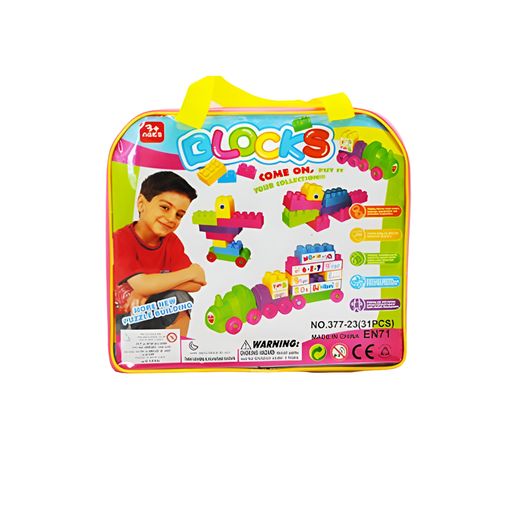 [77835] Juguete Para Armar 31Pc Blocks 1-13567-377-23