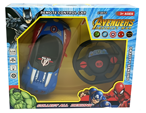 [115287] Juguete De Carro Con Control Remoto Capitan America