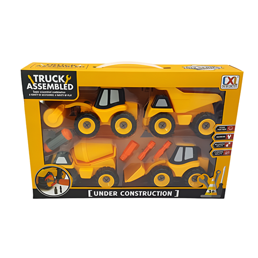 [103800] Juguete Carro De Construccion 8Pc Cxl200-32A