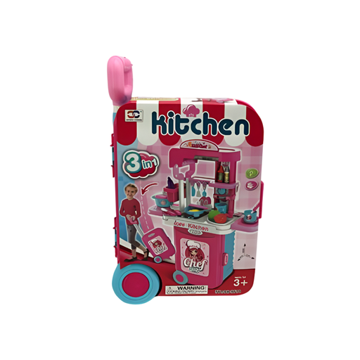 [112998] Juguete De Cocina 38Pc 3En1 Con Luz/Sonido 008-951A
