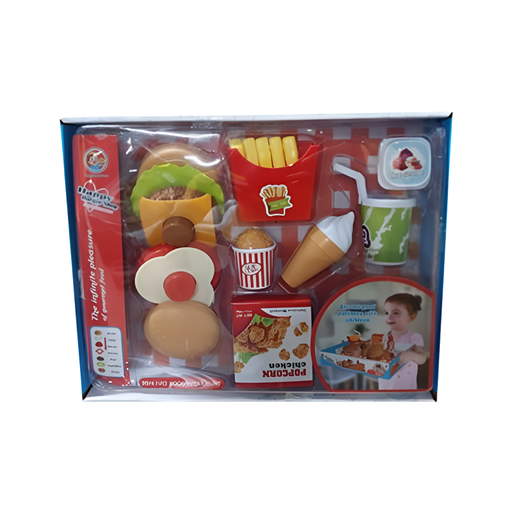 [137671] Juguete De Cocina Hamburguesa Jq142002