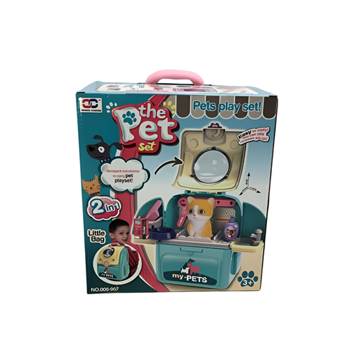 [112996] Juguete De Mascota 16Pc Forma De Mochila 008-967