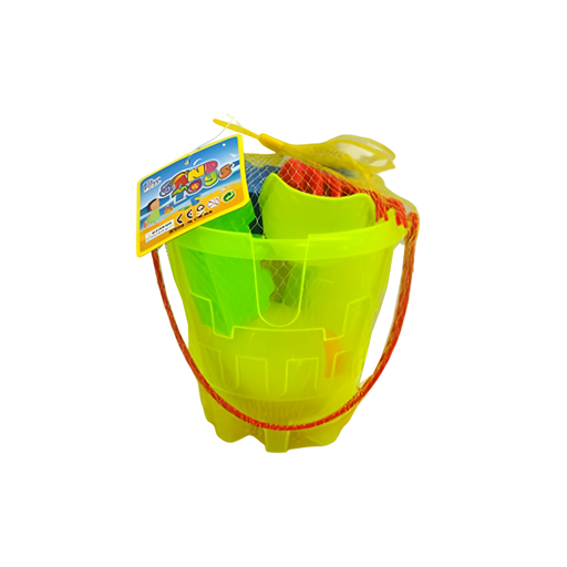 [101215] Juguete Para Playa 6Pc Con Cubeta 128