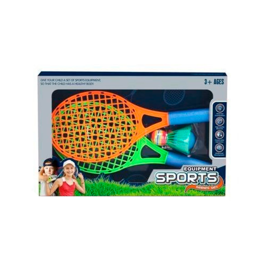 [128966] Juguete De Raquetas Con Pelotas 4Pc 41X5X27Cm 10-8