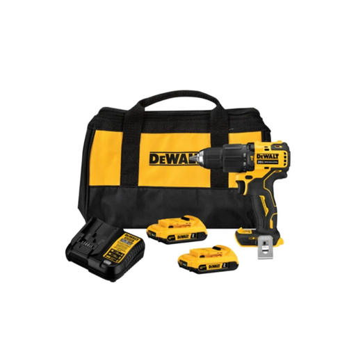 [121694] Taladro percutor 20v 1/2" 2b dewalt dcd709d2-b