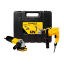 Combo esmeriladora +taladro stanley 6620