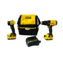Combo taladro+pistola de impacto 20v stanley