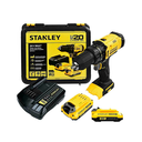 Taladro inalambrico 20v 1.5a stanley scd700c2k