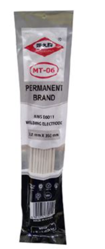 [135713] Electrodo 1/8x350mm 1-lb permanent brand 6011 gris