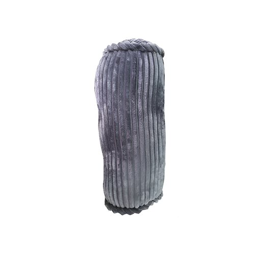 [145195] Cojin cilindrico 55x25cm corduroy gris