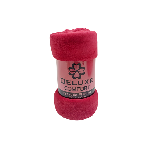 [127943] Frazada conformt 150x200cm deluxe roja