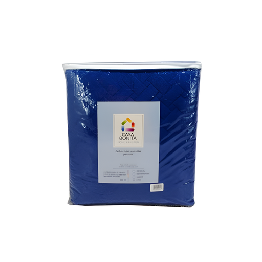 [113331] Sobrecama king casa bonita 25893 azul