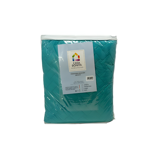 [113335] Sobrecama king casa bonita 25930 teal