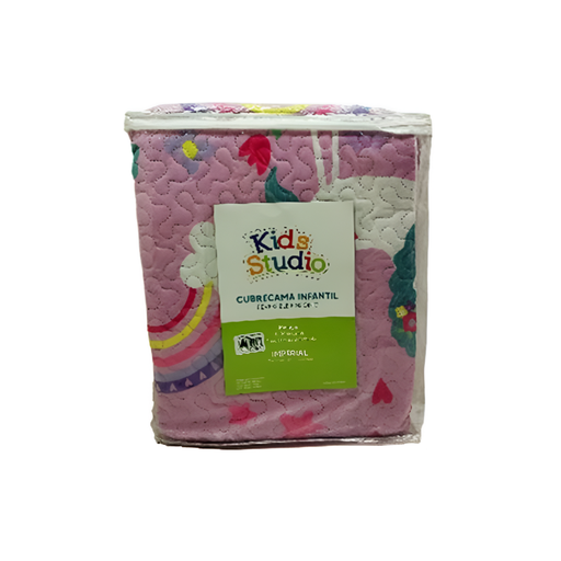 [141463] Sobrecama para niña 210x230cm de unicornio 242