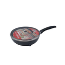 Olla de aluminio 24cm con mango  y tapa decakila kmep017r