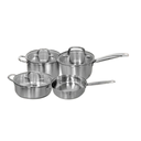 Juego de olla 7pc acero inoxidable decakila kmtt111m