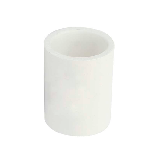 [53721] Camisa pvc 1" sin rosca inyectable blanco