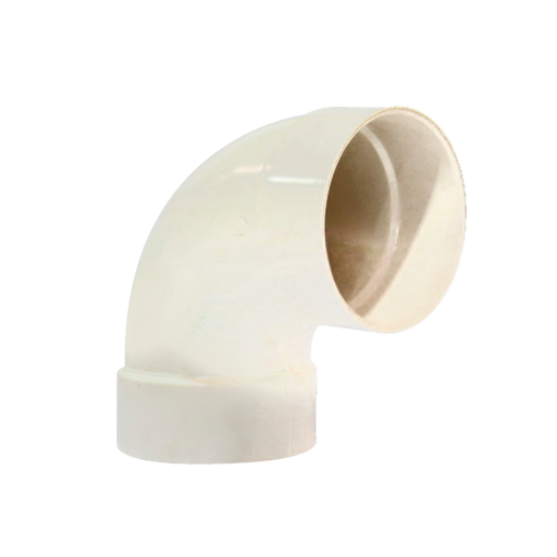 [73978] Codo pvc 6"x45 para drenaje inyectado durman