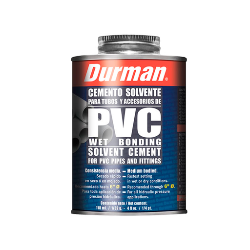 [56561] Pegamento para pvc en mojoado lata 1/32-galon durman