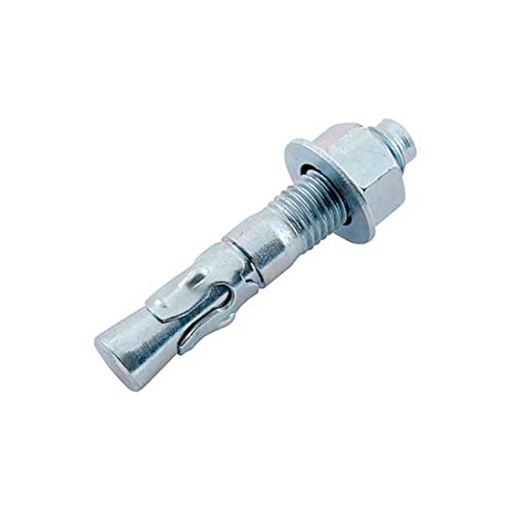[142219] Taco metal con perno 3/8x2.1/4" y con tuerca strong