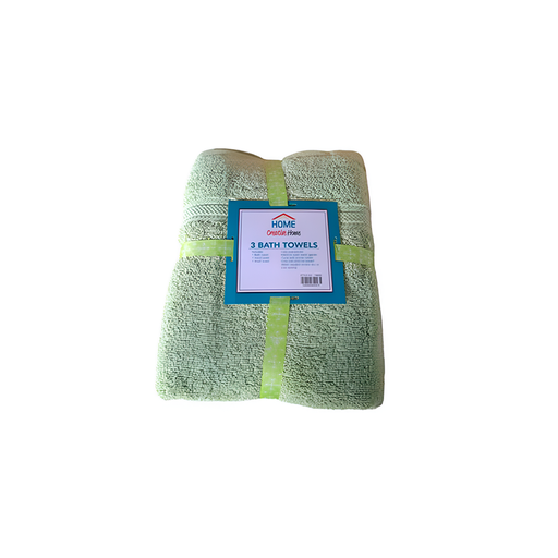 [138054] Toalla para baño 3pc verde