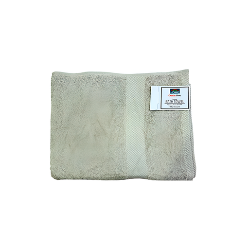 [131072] Toalla para baño algodon 27"x54" gris claro