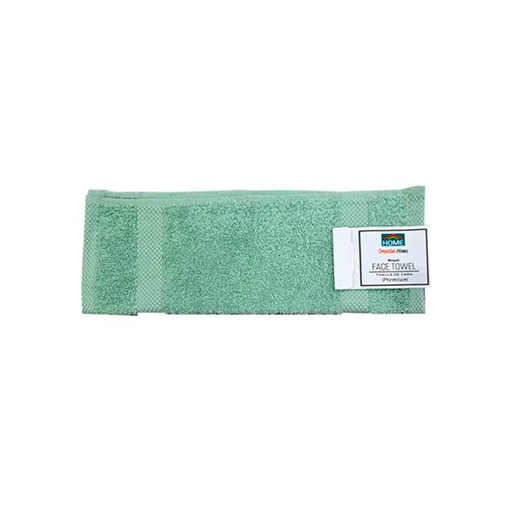 [131052] Toalla para cara algodon 13"x13" menta
