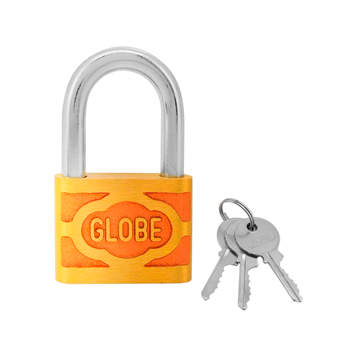 [15703] Candado globe dorado 3/4" hl-201