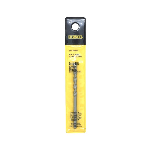 [19837] Broca concreto 3/16"x3.1/2" dw530500c