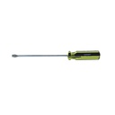 Desarmador plano 1/4x6" vikingo 8/400245 negro/amarillo