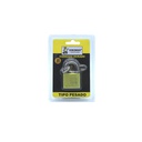 Candado vikingo 30mm dorado 8/bp30* blister