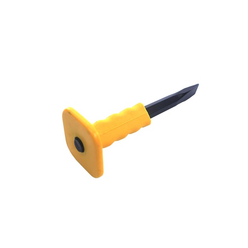 [28391] Cincel plano 3/4"x10" vikingo con protector amarillo