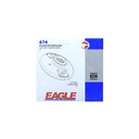 Roseta porcelana 4" 250v aguila 674
