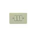 Switch triple empotrable 10a concor f1300 crema