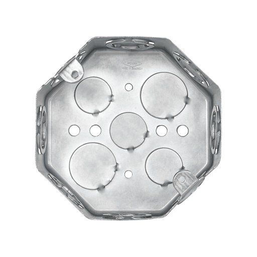 [34235] Caja electrico metal octagonal 4" 13a 1x3/4" c.26