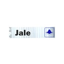 Rotulo aluminio autoadherible "jale" 2x8" 20817