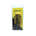 Llaves allen. 10pc 1/16-3/8" stanley 69-254