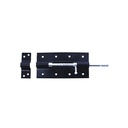 Pasador porta candado 6" vikingo h-tbw150b negro