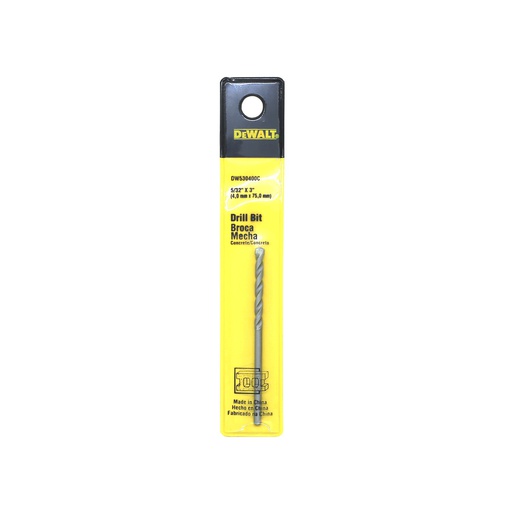 [42869] Broca concreto 5/32"x3" dewalt dw530400c
