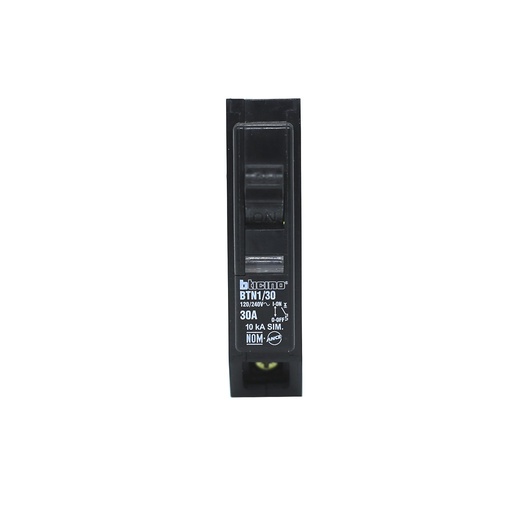 [43256] Breaker unipolar 30amp "d" bticino btn1/30